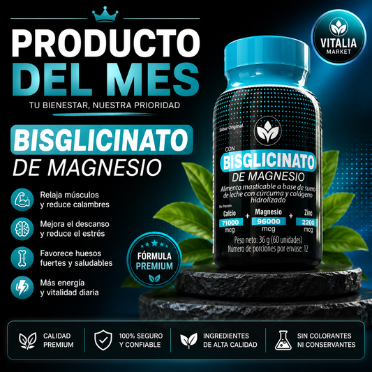 Bisglicinato de Magnesio