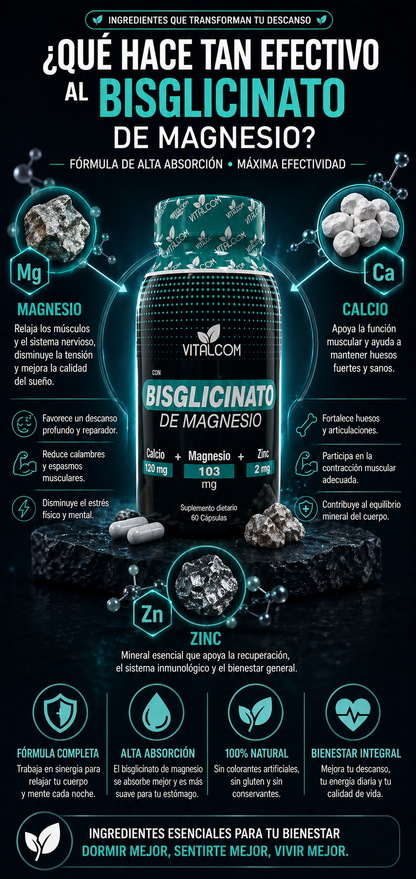 Bisglicinato de Magnesio