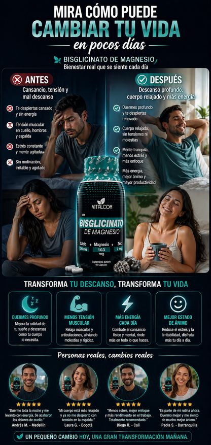 Bisglicinato de Magnesio