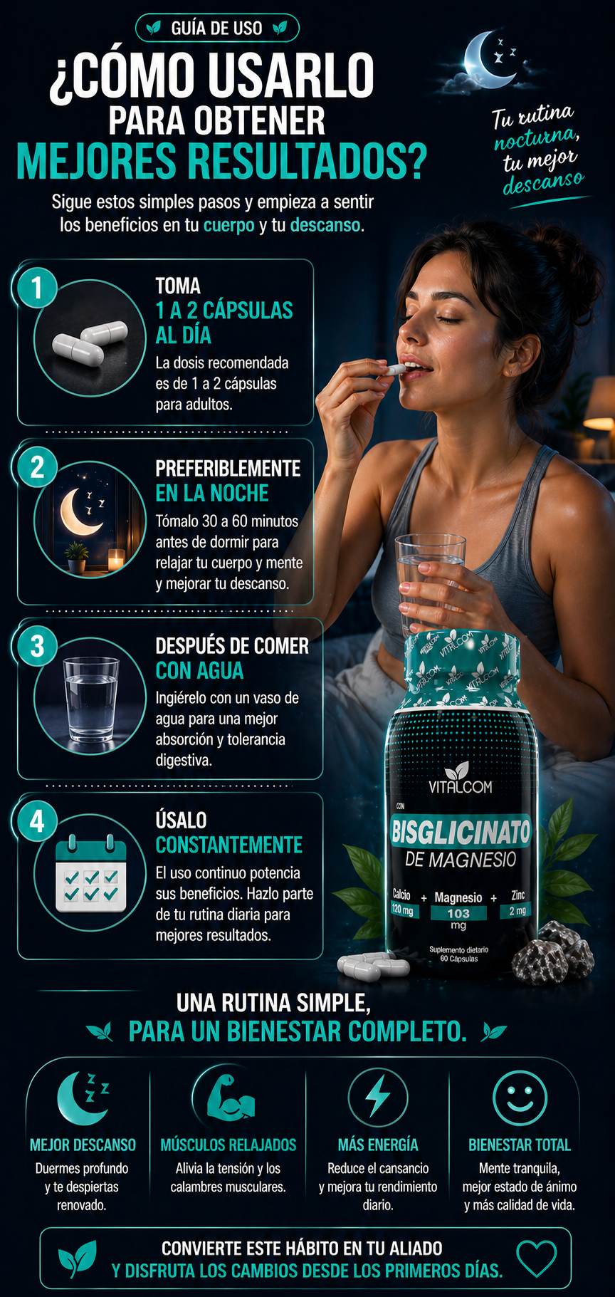 Bisglicinato de Magnesio