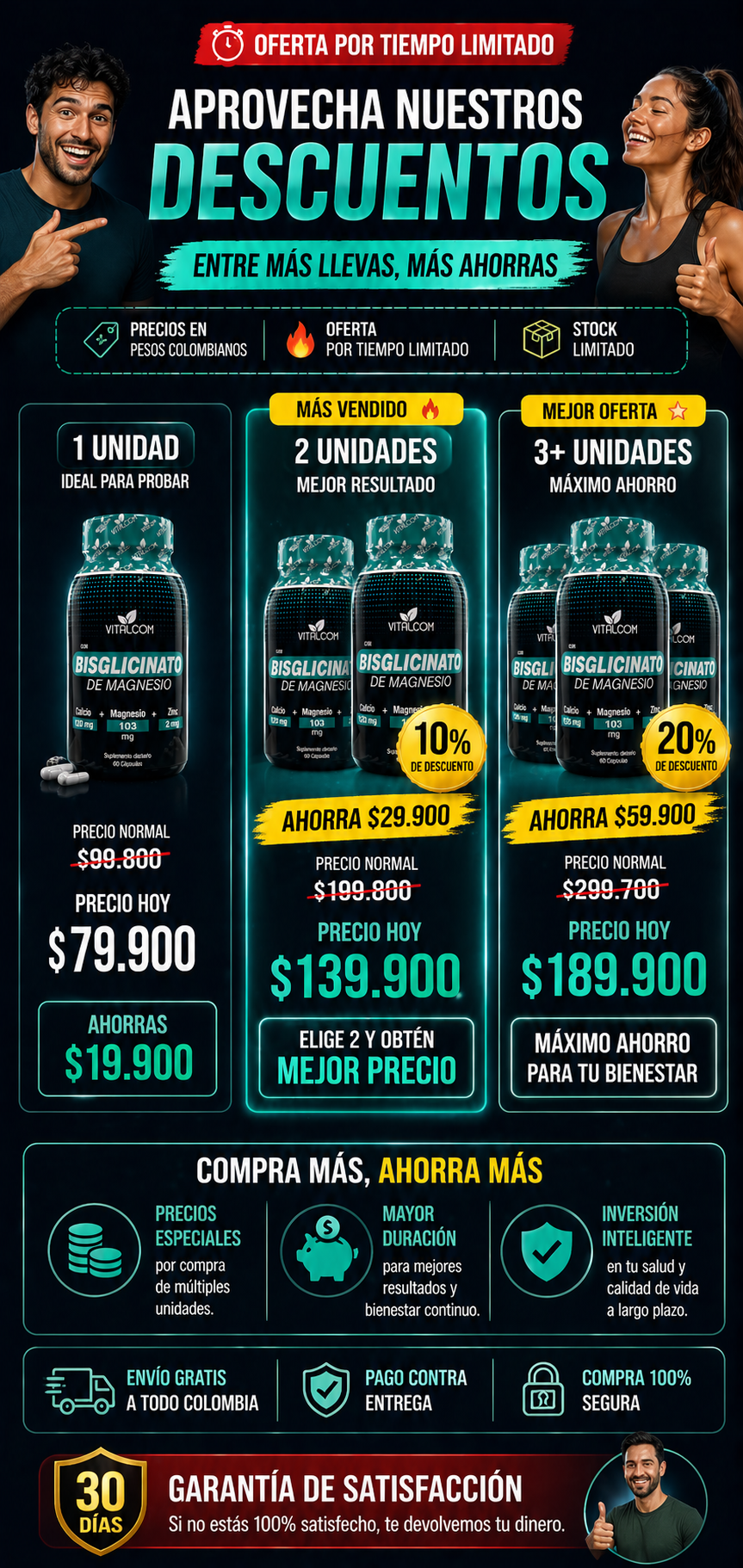 Bisglicinato de Magnesio