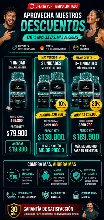 Bisglicinato de Magnesio